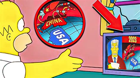 Simpsons predictions 2023 .